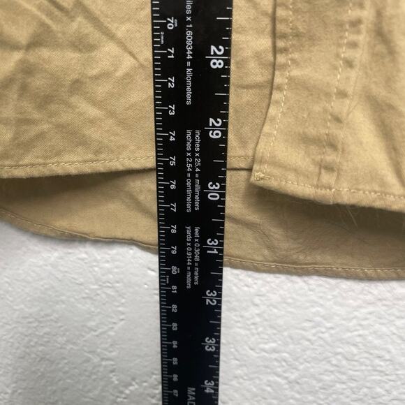 River Island Mens Shirt Size L  Brown Short Sleeve Button Down Collared Casual - Picture 6 of 13